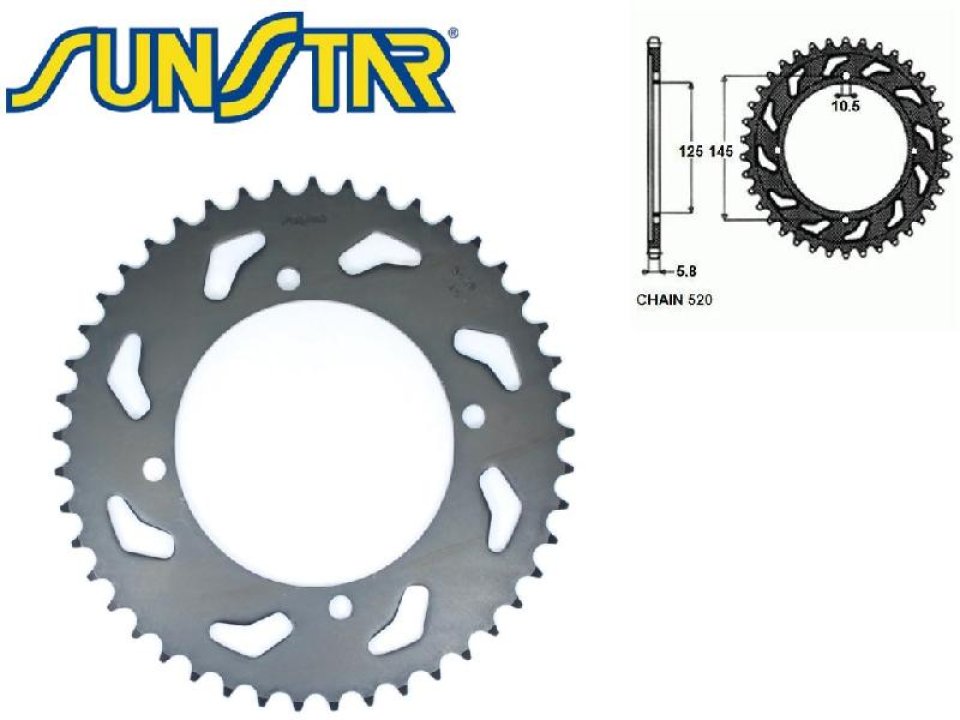 jaszmotor_webshop_lanckerek_hatso_sunstar_sunr1-3538_<br>(520_-_45_fogas)