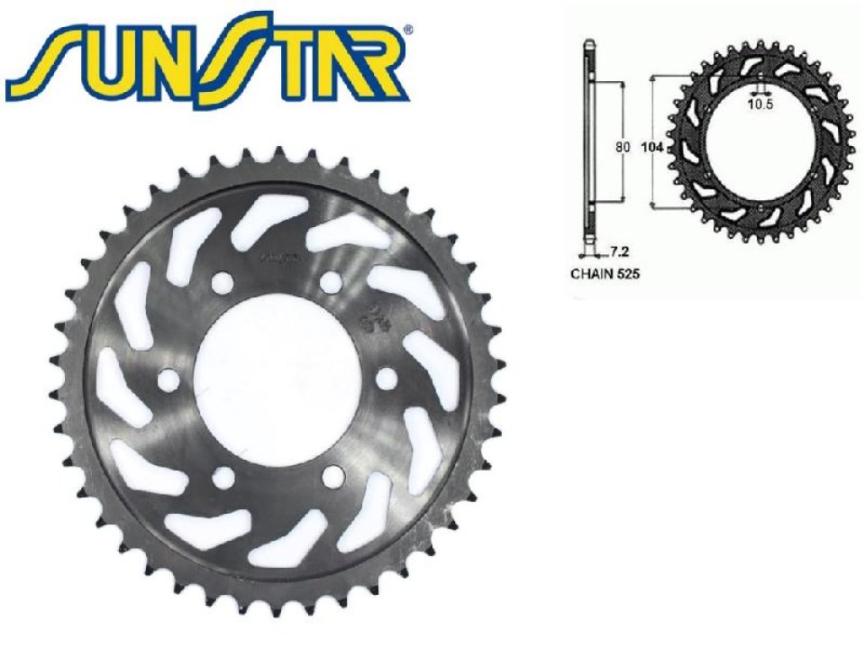 jaszmotor_webshop_lanckerek_hatso_sunstar_sunr1-4347_<br>(525_-_42_fogas)