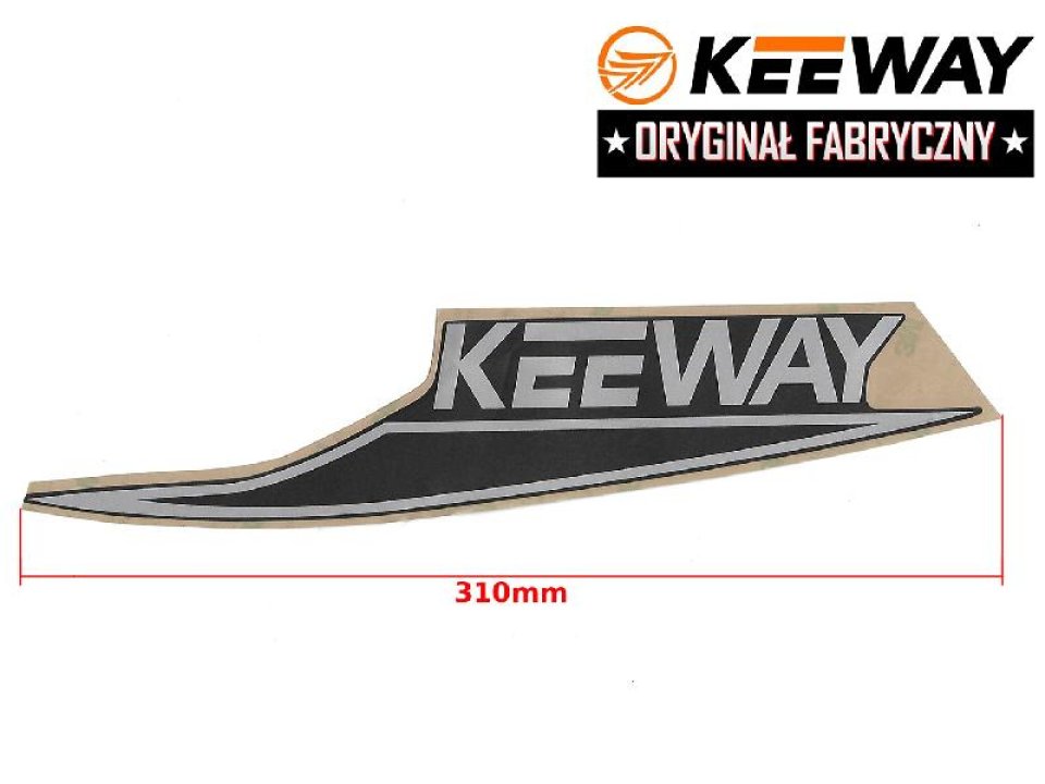 jaszmotor_webshop_keeway_matrica_jobb_oldali_<br>(310_mm)_-_szurke