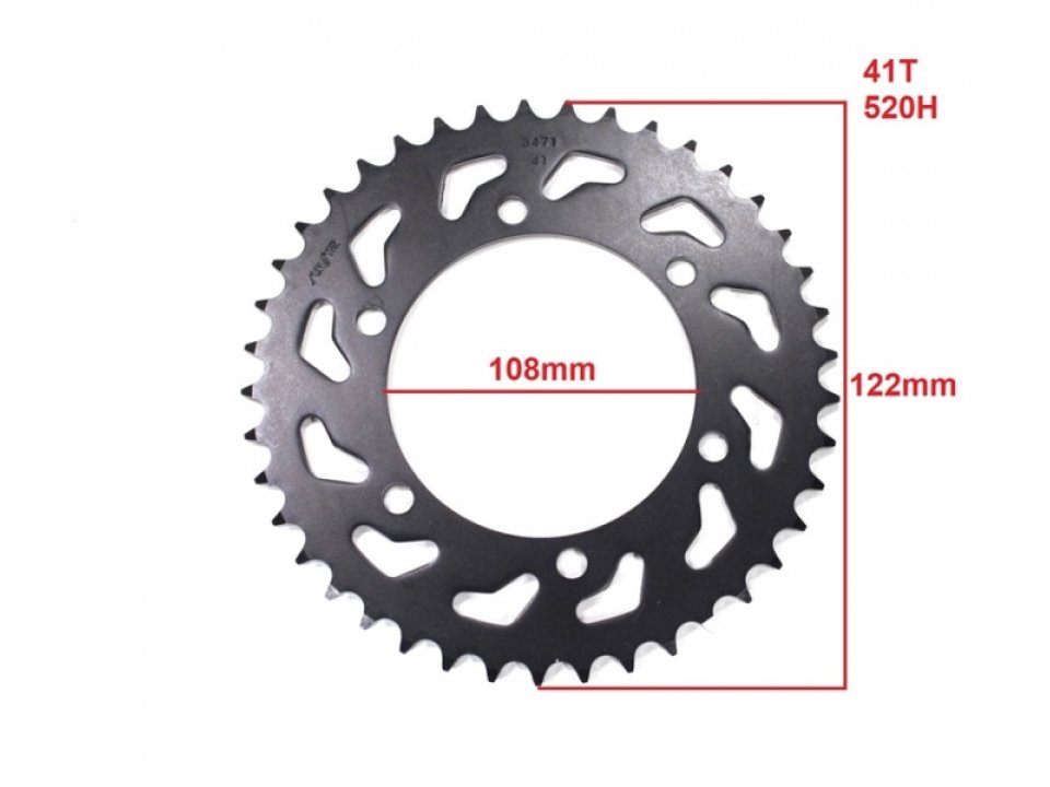 jaszmotor_webshop_lanckerek_hatso_sunstar_sunr1-3371-41_<br>(520_-_41_fogas)_-_mr
