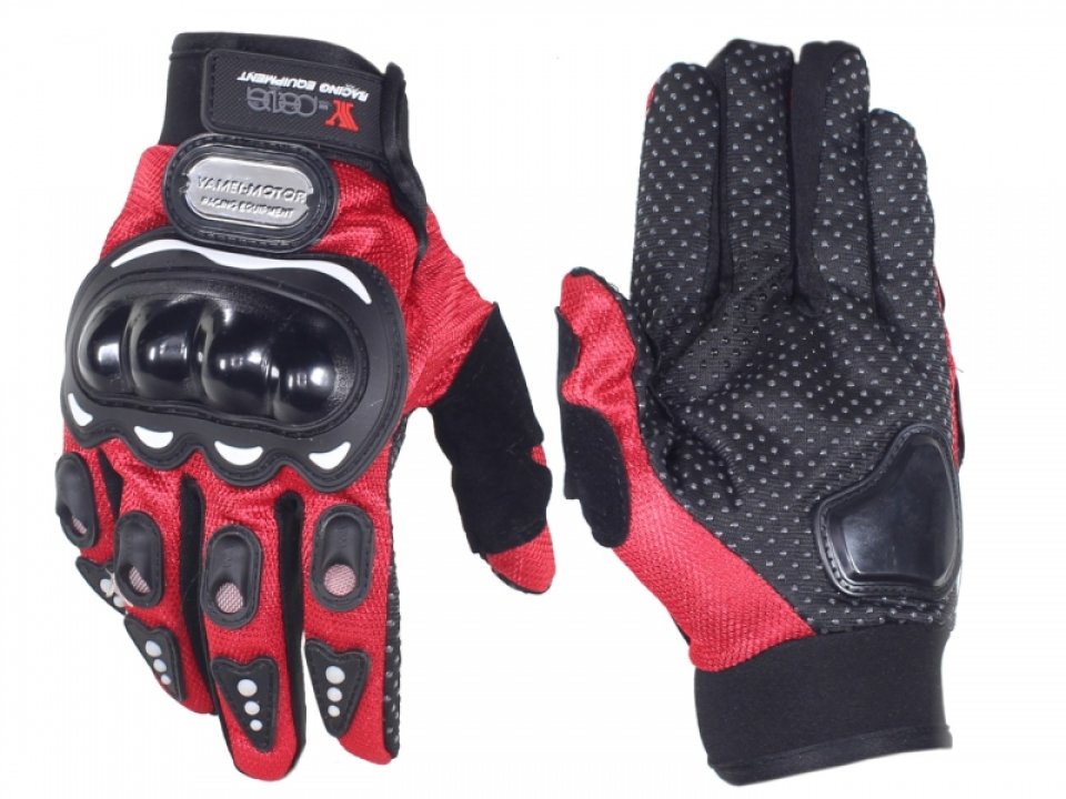 jaszmotor_webshop_yamai_motor_protektoros_motoros_kesztyu_<br>(piros_-_fekete)