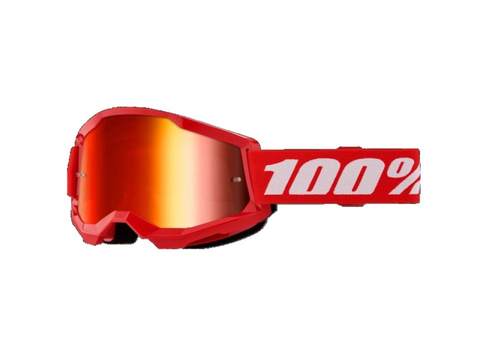 jaszmotor_webshop_100%_-_strata_2_piros_cross_szemuveg_-_piros_tukros_plexivel