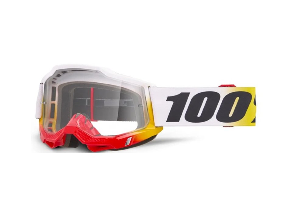 jaszmotor_webshop_100%_-_accuri_2_torken_feher_cross_szemuveg_-_Átlatszo_plexivel
