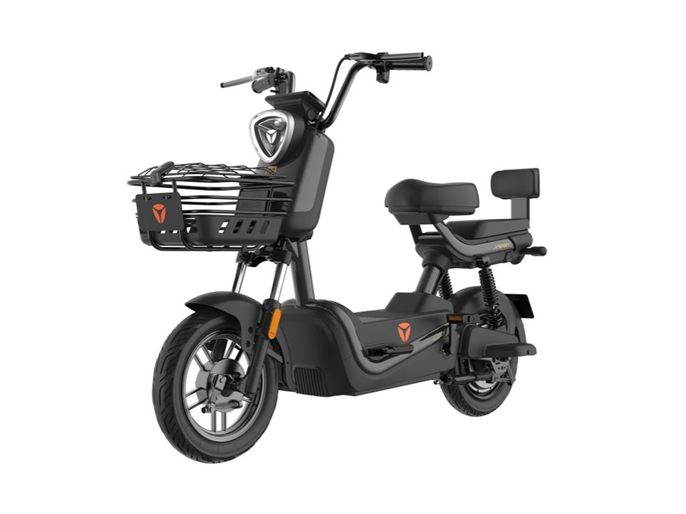 Yadea Cooljoy elektromos robogó 800W, 48V, 23AH, Grafén (ÚJ) - Fekete