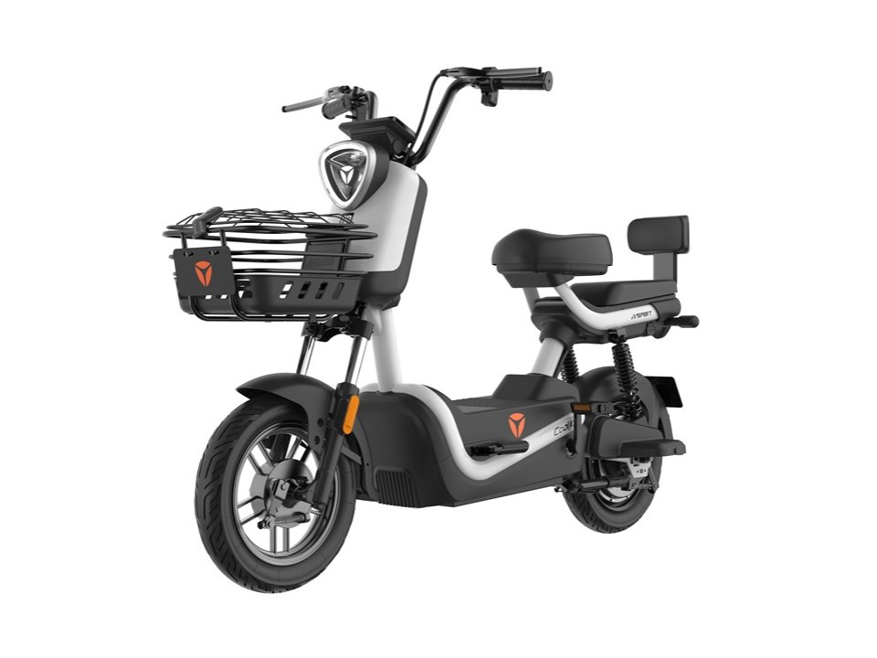 Yadea Cooljoy elektromos robogó 800W, 48V, 23AH, Grafén (ÚJ) - Fehér