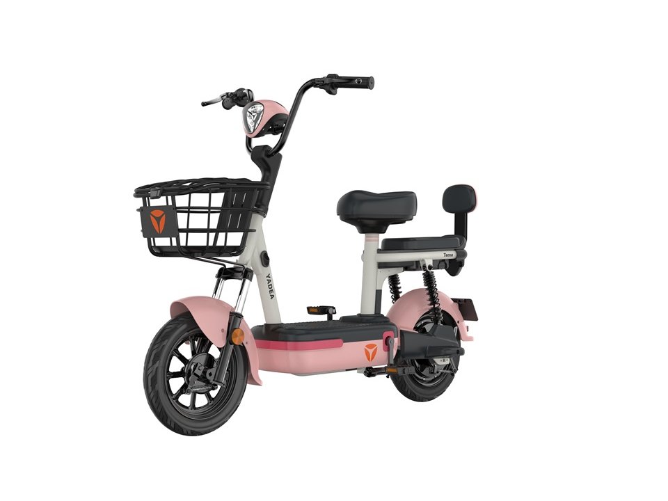 Yadea Teena elektromos robogó 600W, 48V, 13AH, Grafén (ÚJ) - Rózsaszín